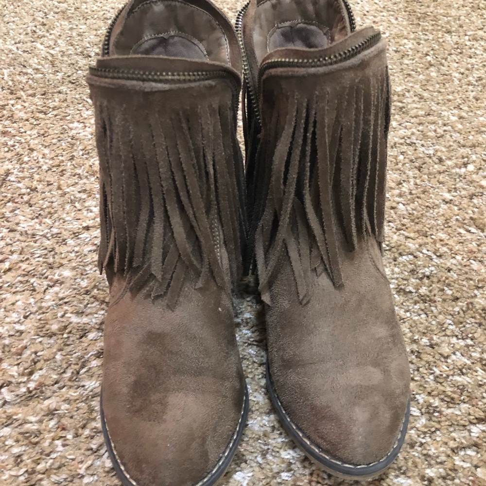 Fringe Booties